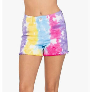 Judy Blue Tie Dye Denim Shorts - Small - NWOT